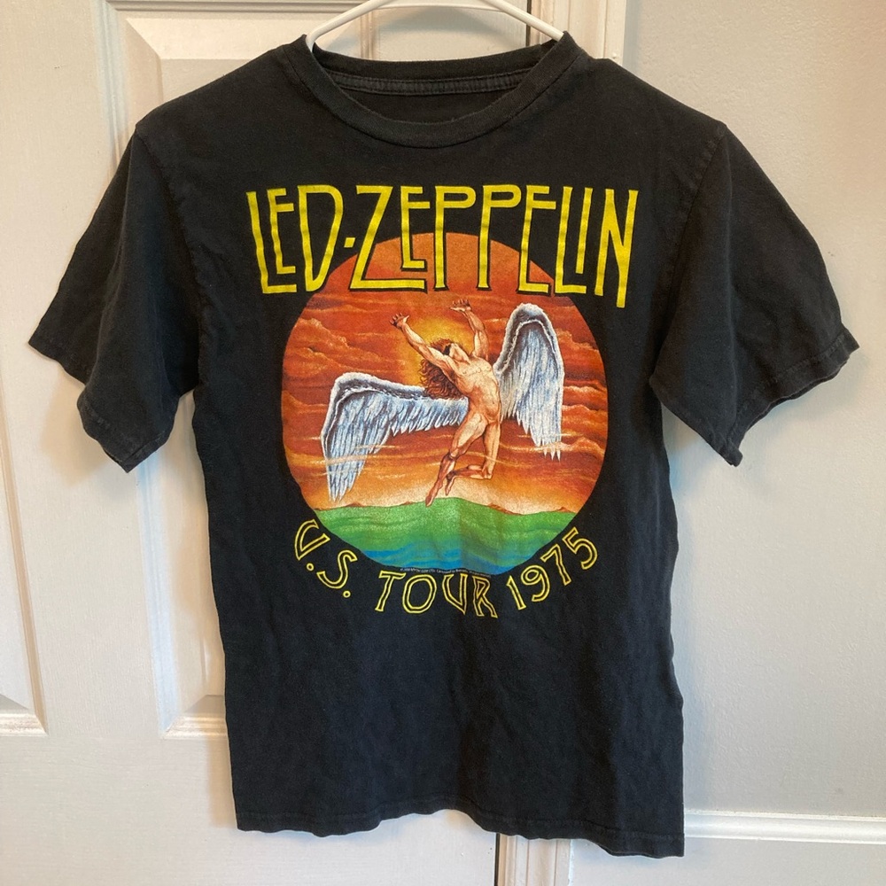 Led Zeppelin us tour Bravado shirt 2008 print size small black
